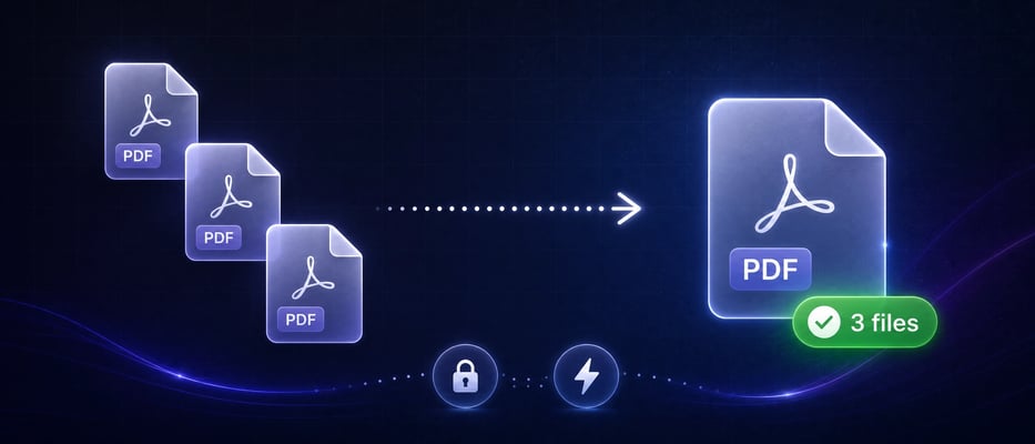 Merge PDF files online free